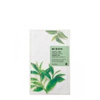 Mizon маска тканевая для лица с экстрактом зелёного чая 23 мл